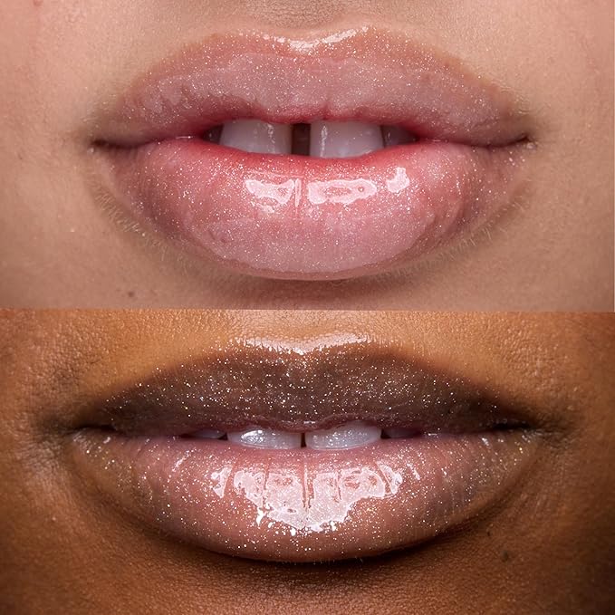 ColourPop Fresh Kiss Glossy Lip Balm - Hydrating Lip Care Enriched with Peptides + Hyaluronic Acid - Pearlescent Shimmer Finish - Vegan + Cruelty-Free - Whipped Cream (0.49 oz)