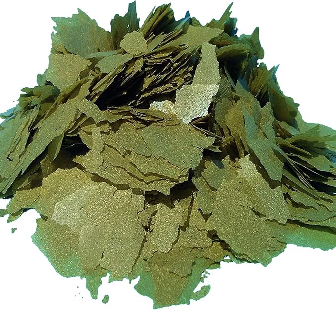 Aquatic Foods Inc. Vitamin Enriched Flakes with Garlic & Paprika for Cichlids, Discus, Plecos, Catfish, Shrimp, Crabs, Bottom Fish, All Community Tropical Fish...1/2-lb