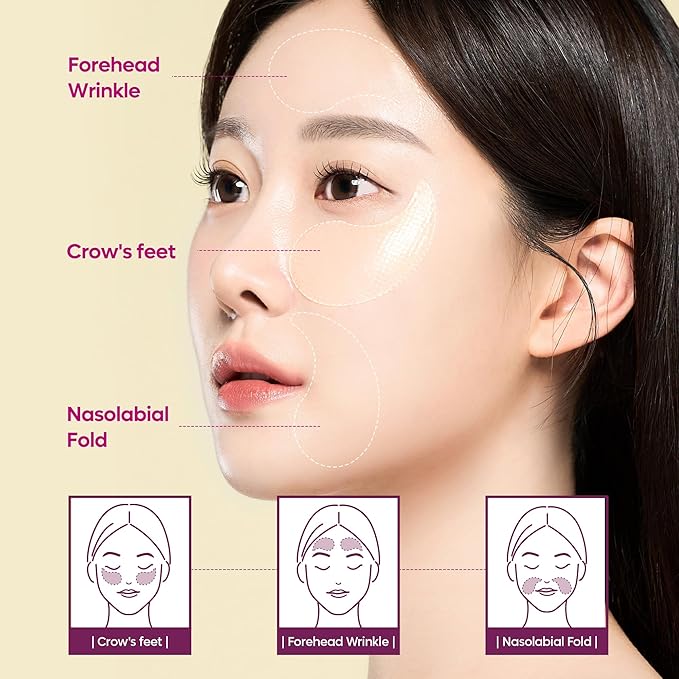 Dr.Melaxin Calcium Volume Eye Patches – Firming Hydrogel Under Eye Masks for Puffiness & Fine Lines, Deep Hydration, 60 Count