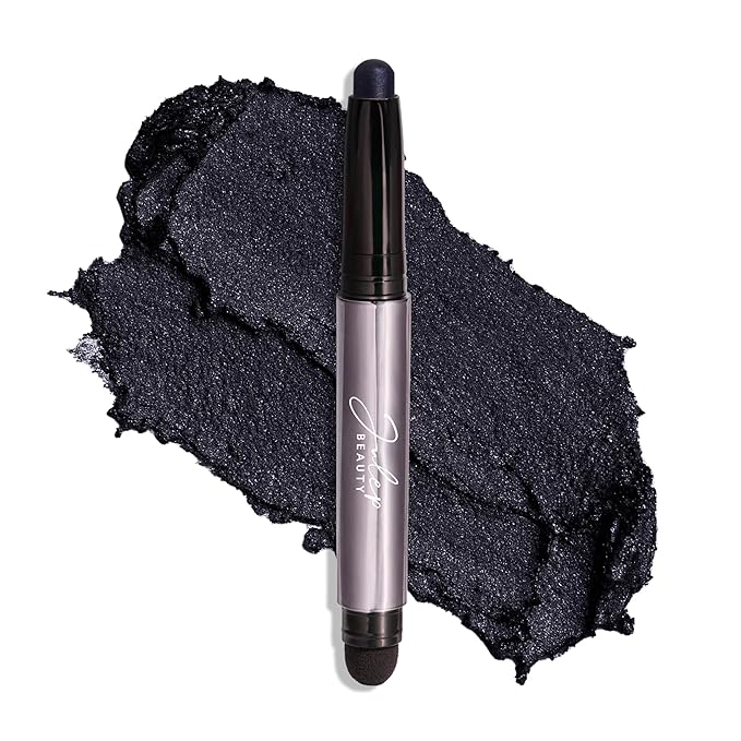 Julep Eyeshadow 101 Cream-to-Powder Waterproof Shadow Stick ??Midnight Blue Shimmer ??Long-Lasting, Crease-Proof, Dark Blue Shimmer Cream Eyeshadow with Built-in Smudger