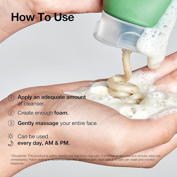 Anua Heartleaf Quercetinol Pore Deep Cleansing Foam, Face wash for Pore Refining Cleanser, Hydrating Daily Facial Cleanser For Double Cleansing, Gentle Foaming with BHA, Korean Skincare, 5.07 fl.oz.