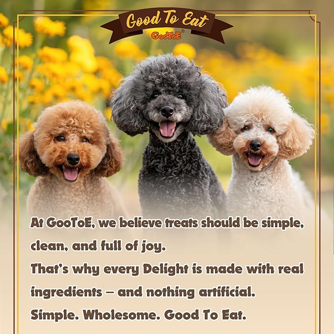Gootoe Turkey Tendons for Dogs –All-Natural, Hypoallergenic Dog Treats, Rawhide Alternative, Long Lasting Puppy Chews, Healthy Dog Treats for Large Breeds, Bone (L), 9 Count Pack