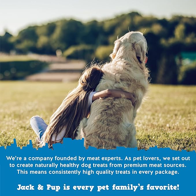 Jack&Pup 12 Inch Thick Bully Sticks for Large Dogs (10 Pack) Bully Sticks for Medium Dogs, Single Ingredient Dog Chew Sticks