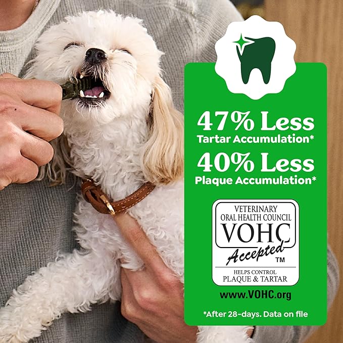 Greenies Veterinarian-Recommended Natural Dental Dog Treats Teenie Size, Original Flavor, 6 oz. Pack, 22 Count