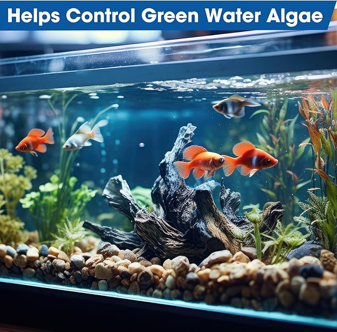 Aquarium Filter Resin for Water Purification, 3 Bags x 200ml, Tannin Remover, Odor Eliminator for Crystal Clear Water