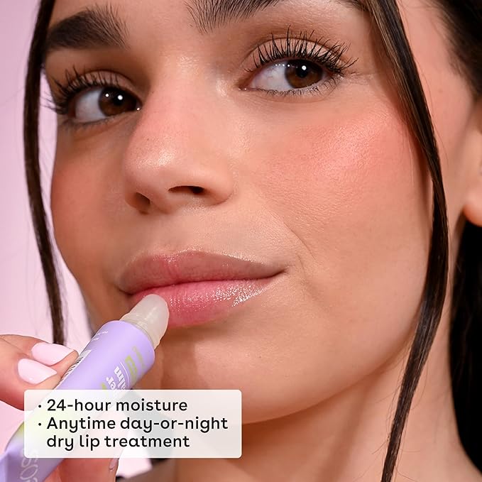 eos 24H Moisture Super Balm - Raspberry Kiwi Splash, Day or Night Lip Treatment, Made for Sensitive Skin, Lip Balms & Moisturizers, 0.35 fl oz (Pack of 2)