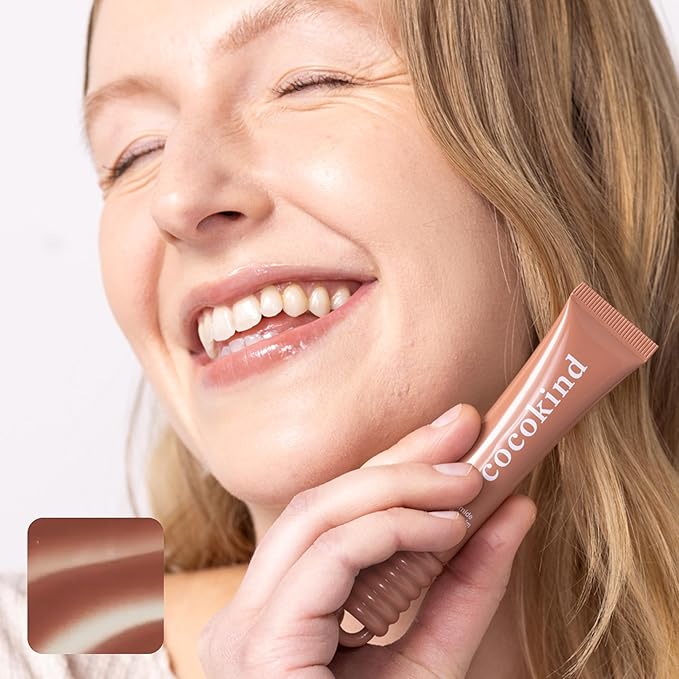 Cocokind Ceramide Lip Blur Balm Variety Pack, Hydrating Lip Balm with Ceramides & Peptides, Made for Sensitive Skin & Lips, Unflavored & Fragrance-Free - 6 pack
