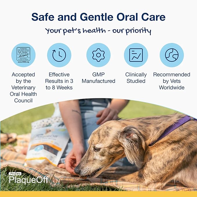 ProDen PlaqueOff Sytem Mini Dental Care Bones - Peanut Butter Banana - 12 oz, Brown