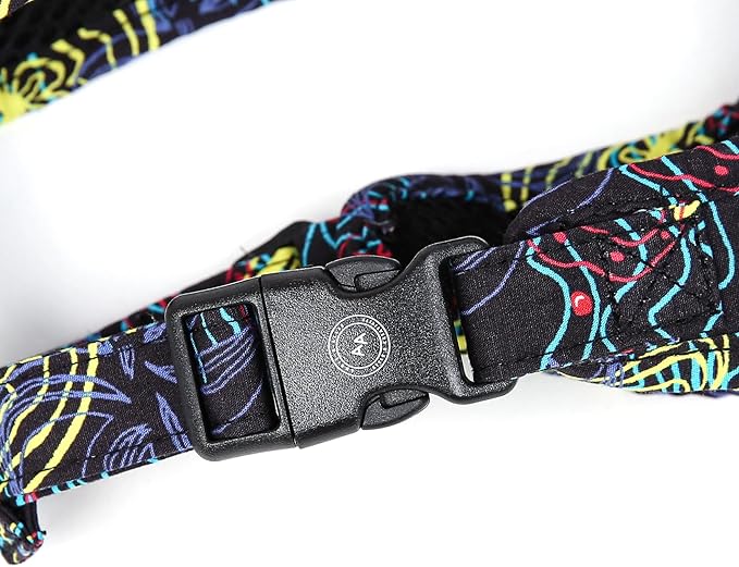 Angie and Allie Organic Cotton Dog Harness,No Pull Pet Harness with Leash D-Ring,Adjustable Soft Padded Dog Vest,Comfortable,Sustainable,Breathable and Stylish for Your Canine Companion
