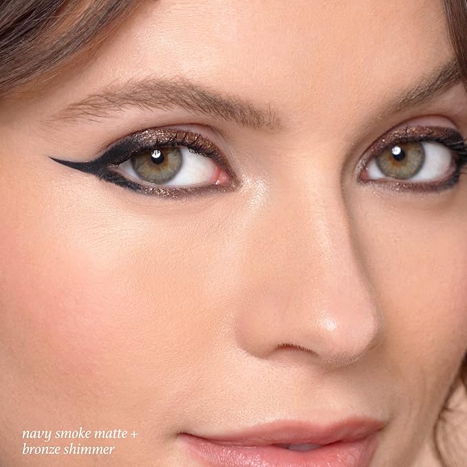 Julep When Pencil Met Gel Sharpenable Multi-Use Longwear Eyeliner Pencil - Navy Smoke - Transfer-Proof - High Performance Liner Duo