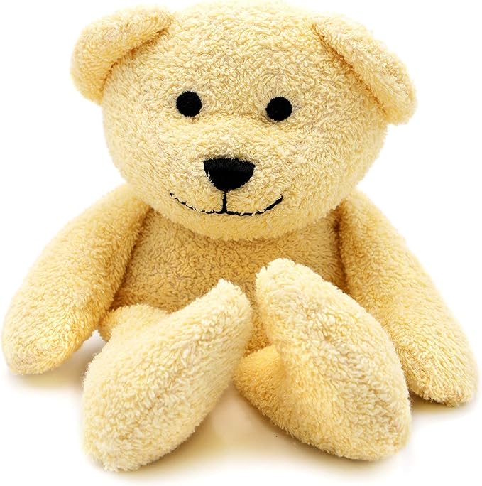 Thermal-Aid® (Honey The Yellow Bear) – Washable Heating Pad & Ice Pack – Plush Hot/Cold Pack with Natural Corn Filling – Reusable Comfort