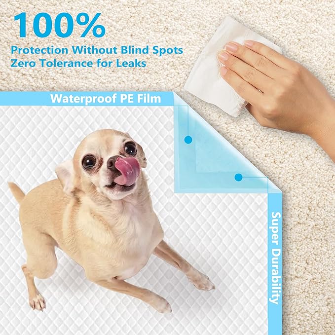 Puppy Pee Pads for Dogs - 30 Count Pet Training Dog Pee Pads, 30''x36'' Extral Large Heavy Absorbent & Leak-Proof Puppy Pads, Thicken 6 Layers Disposable Potty Pads for Dogs Cats Rabbit