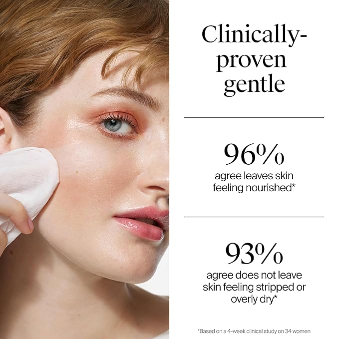 Neutrogena Fragrance-Free Makeup Remover Wipes, Daily Ultra-Soft Micellar Cleansing Wipes Gently Remove Oil & Waterproof Makeup, Hypoallergenic, Made with Plant-Based Cloth, 25 ct