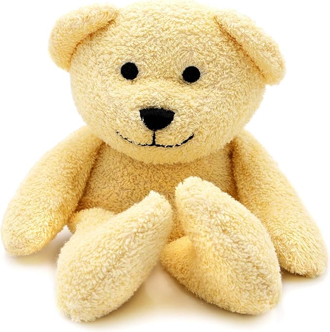 Thermal-Aid® (Honey The Yellow Bear) – Washable Heating Pad & Ice Pack – Plush Hot/Cold Pack with Natural Corn Filling – Reusable Comfort