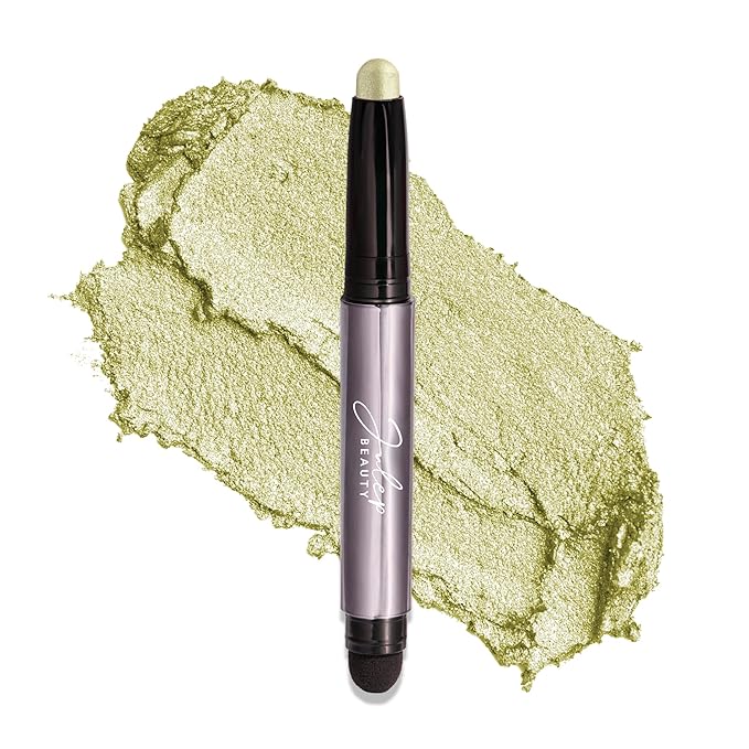 Julep Eyeshadow 101 Cream-to-Powder Waterproof Shadow Stick ??Meadow Shimmer ??Long-Lasting, Crease-Proof, Earthy Green Shimmer Cream Eyeshadow with Built-in Smudger