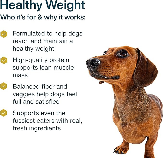 JustFoodForDogs Fresh Frozen Healthy Weight Management Dog Food, Fresh Pet Meals or Toppers for Dog Weight Control, Human Grade, Vet Recommended, High Fiber, Lean Pork, 18-oz Pouch, case of 21