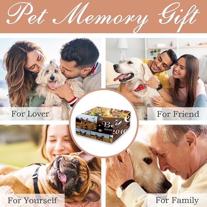 Pet Memorial Blanket Gift - Personalized Dog Memorial Blankets, Pet Sympathy Gifts for Loss of Dogs for Pets Lovers, Dog Bereavement Passing Away Gift, Custom Dogs Blanket (D)