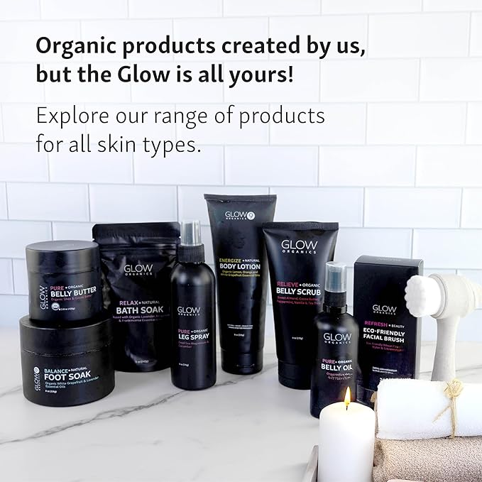 Glow Organics Belly Butter for Pregnancy