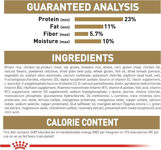 ROYAL CANIN Breed Health Nutrition Golden Retriever Adult Dry Dog Food, 17 lbs.