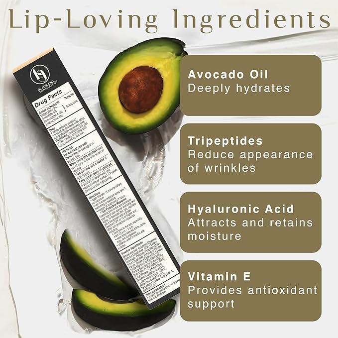 BLACK GIRL SUNSCREEN Make It Pop Sungloss for Women - SPF 50 Lip Gloss, Sunscreen Sungloss, Sun Protection for Skin, Hydrating & Moisturizing Care, Adds Shine - Clear Skies, 0.13 fl oz