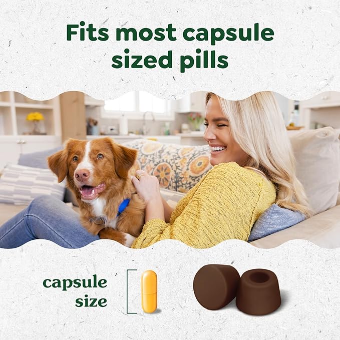 Greenies Pill Pockets for Dogs, Large Size Soft Dog Treats, Hickory Smoke Flavor, 7.9 oz. Pouch