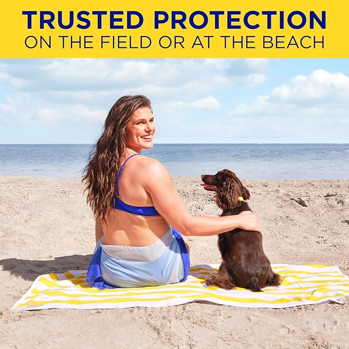 Coppertone Sport Mineral Sunscreen Lotion SPF 50, Water Resistant Sunscreen with Zinc Oxide, 5 Fl Oz Bottle