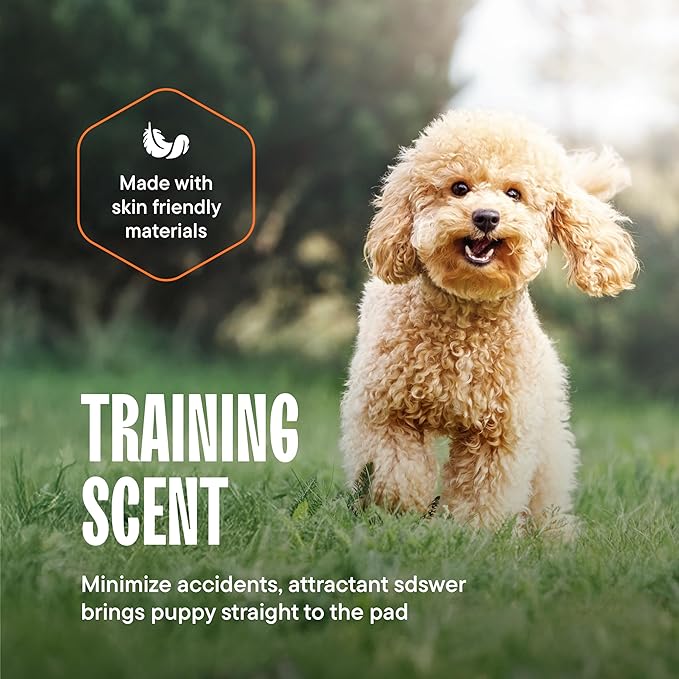 Puppy Pads Pet Pee Pads 34" x 36" [100-Count] Pet Training Disposable Pads, Extra Large Breed, Leak-Proof, Bulk Case Pack - for Golden Retrievers, Boxers, Great Danes, Heavy Duty Surface Protector