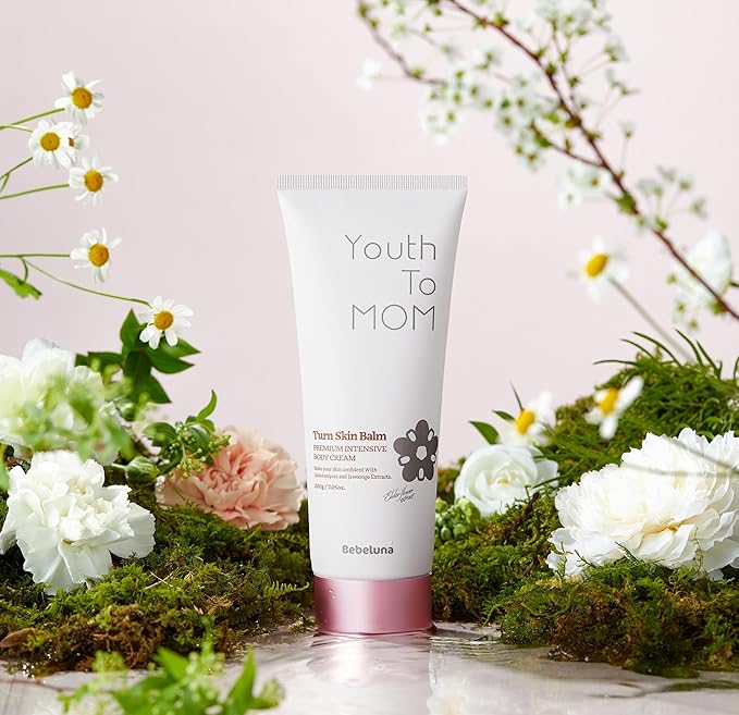 BEBELUNA | Pregnancy Stretch Mark Cream | Maternity Belly Balm for Postpartum | 98% Natural with Elderflower & Snail Secretion | 7.05 oz (200g)