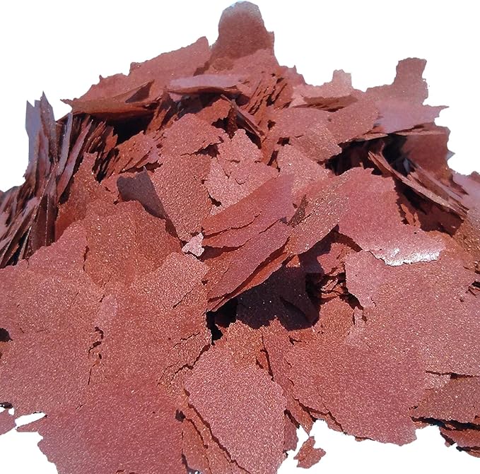 Aquatic Foods Inc. Cichlid GRO-Red Flakes, Discus, Angel Fish, Central & South American Cichlids for All Tropical Fish. Premium AF Flakes - 1/2-lb