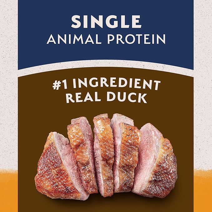 Natural Balance Limited Ingredient Adult Grain-Free Dry Dog Food, Reserve Duck & Potato Recipe, 4 Pound (Pack of 1)