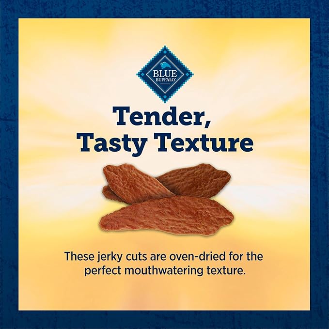 Blue Buffalo True Chews Premium Jerky Cuts Natural Dog Treats, Chicken 32 oz bag