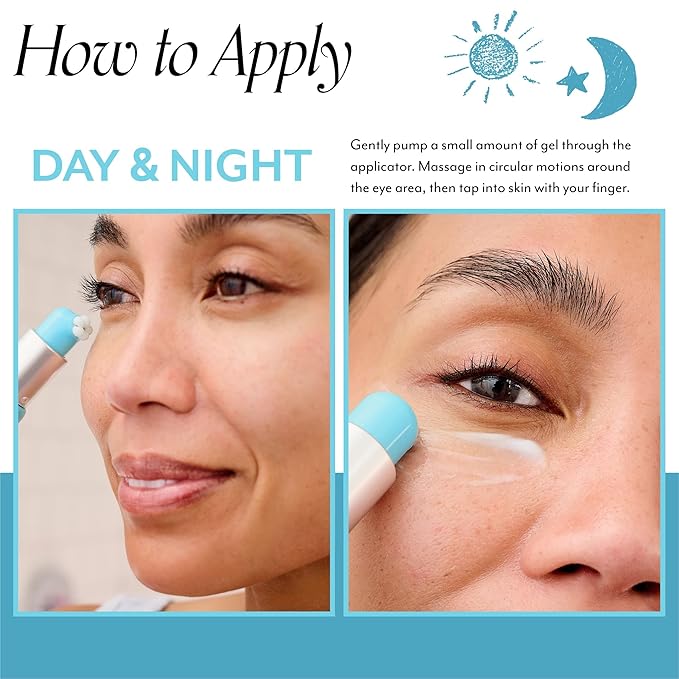 bliss Eye Do All Things Hydrating Eye Gel Depuff & Brighten Straight-from-the-Spa Paraben Free, Cruelty Free 0.7 fl oz