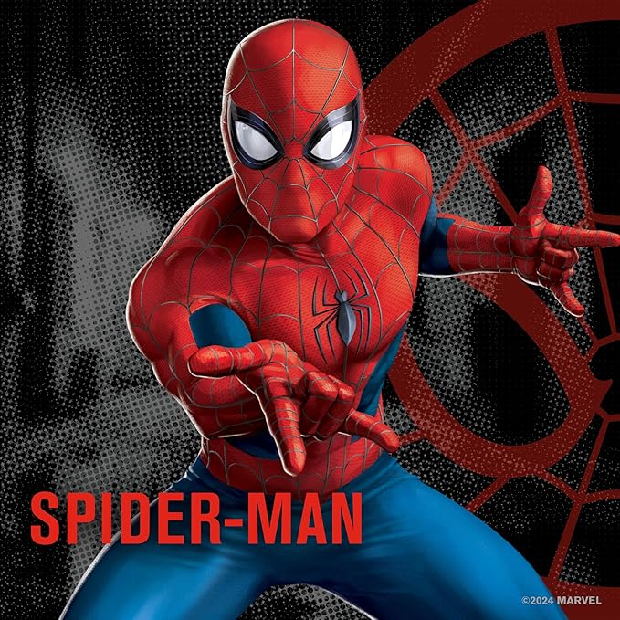 Every Man Jack Spider-Man Body Set - Perfect for Every Guy & Marvel-Lover - Bath and Body Marvel Gift Set with Clean Ingredients & Incredible Scents - Includes Body Wash, Shampoo & Deodorant 2-Pack