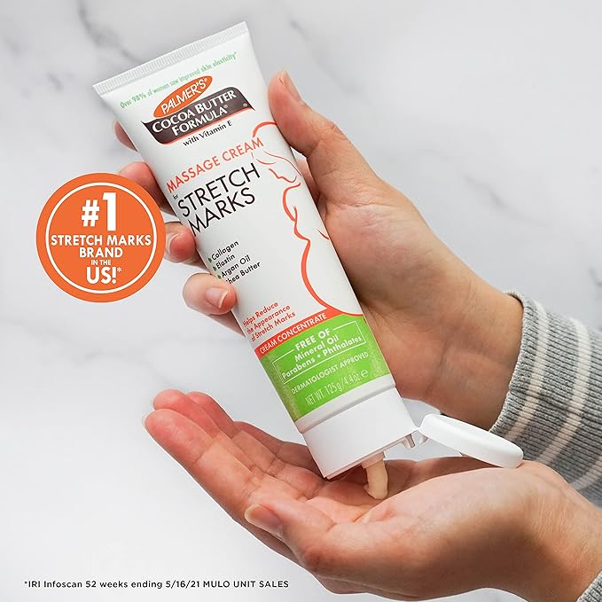 Palmer's Cocoa Butter Formula Massage Cream for Stretch Marks, 4.4 Oz