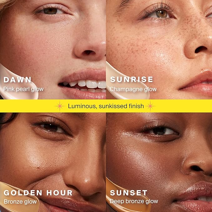 Supergoop! Glowscreen SPF 40, Sunset (Deep Bronze Glow) - 1.7 fl oz - Glowy Primer + Broad Spectrum Tinted Sunscreen - Helps Filter Blue Light - Hydration - Hyaluronic Acid & Vitamin B5