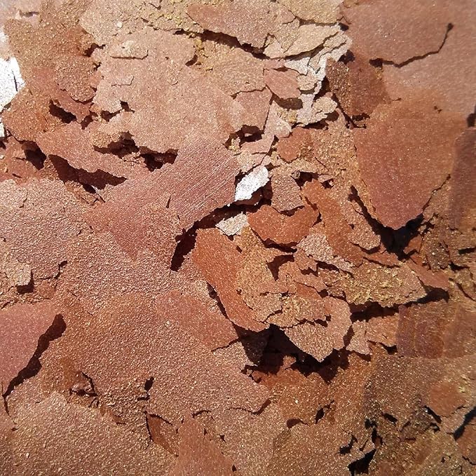 Aquatic Foods Inc. Cichlid GRO-Red Flakes, Discus, Angel Fish, Central & South American Cichlids for All Tropical Fish. Premium AF Flakes - 1/2-lb