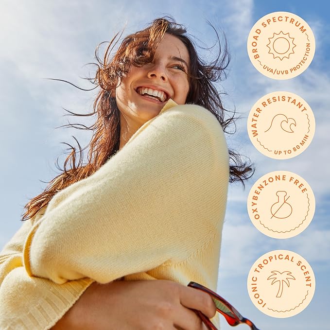 Hawaiian Tropic Weightless Hydration Lotion Sunscreen SPF 30,6Fl Oz Twin Pack,Oil Free Sunscreen,Hawaiian Tropic-Sunscreen SPF 30,Oxybenzone Free-Sunscreen,Body-Sunscreen,6Fl Oz each,(Pack of 2)