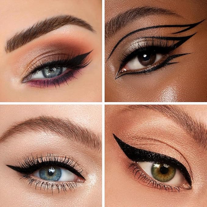 docolor Waterproof Eyeliner Pen Super Slim Precise All Day Black Eyeliner Liquid Professional Makeup Liquid Eye Liner Pencil for Women