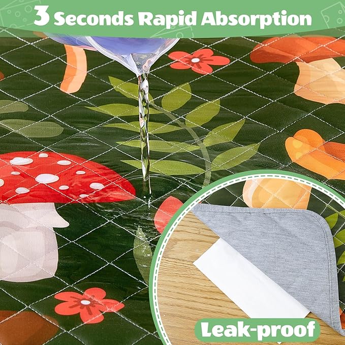 2 Pack Guinea Pig Bedding, Washable Guinea Pig Cage Liner Reusable Guinea Pig Mat Waterproof Guinea Pig Bedding for Cage, Super Absorbant Guinea Pig Pee Pads for Small Animals Hamster Rabbit Squirrel