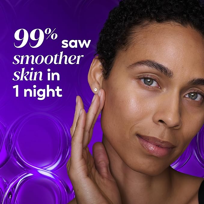 Olay Retinol Night Cream for Women, Anti-Aging Face Moisturizer, Fragrance-Free, Non Greasy - Anti-Wrinkle, Smooth Fine Lines, Hydrating Skin Care - Triple Collagen Cream, Peptide, Niacinamide, 1.7oz