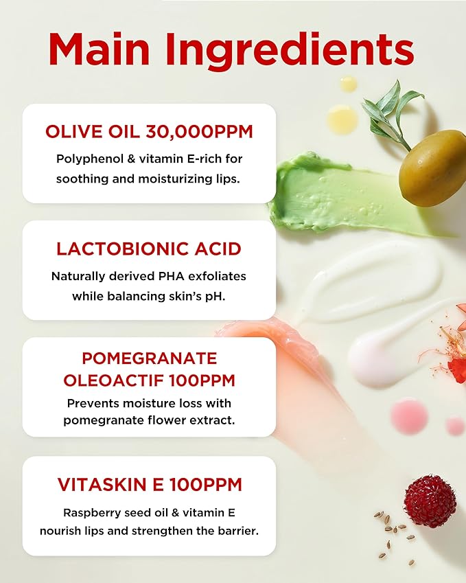 TOCOBO Vita Glazed Lip Mask – Vegan Overnight Lip Sleeping Mask for Dry, Chapped Lips | PHA (Lactobionic Acid) Gentle Exfoliation | Non-Sticky Glazed Balm, Korean Skincare, 0.68 oz