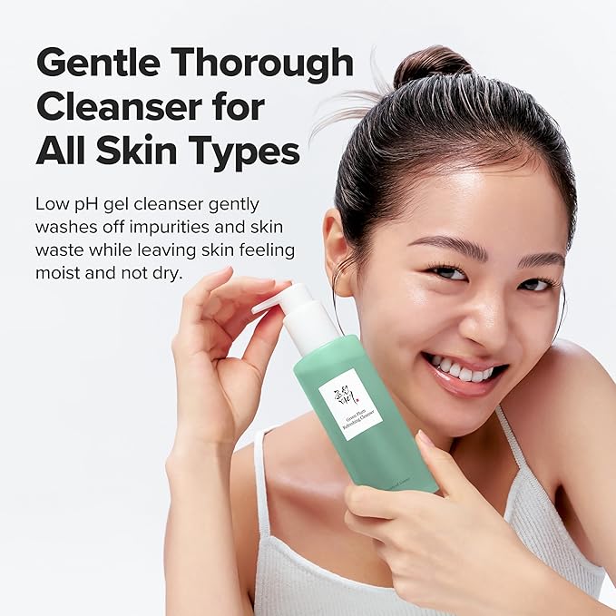 Beauty of Joseon Green Plum Refreshing Cleanser Gel Type Deep Pore Cleansing, Face Wash, For All Skin Types, Korean Skincare 200ml, 6.76 fl.oz