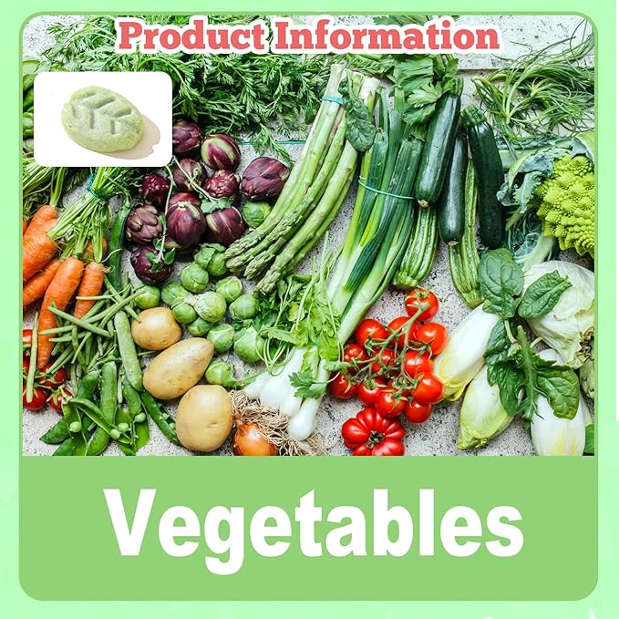 Vegetable Chews Treats Grain Natural Snacks, Spinach for Hamsters, Rabbits, Guinea Pigs & Gerbils Crunchy