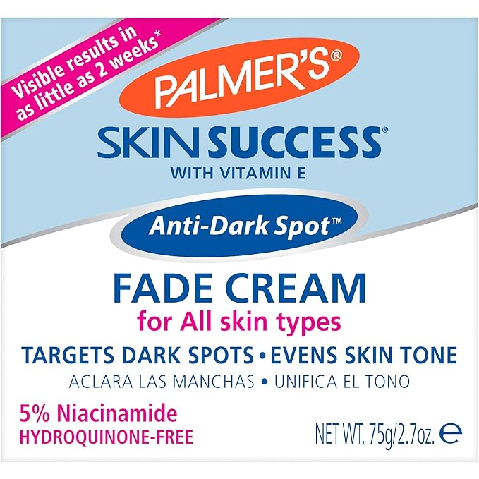 Palmer's Skin Success Anti-Dark Spot Fade Cream with Vitamin E and Niacinamide,for All Skin Types 2.7 Ounce,(Pack of 2)