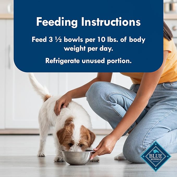 Blue Buffalo Delights Natural Adult Small Breed Wet Dog Food Cups, Pate Style, Filet Mignon Flavor in Savory Juice 3.5-oz (Pack of 12)