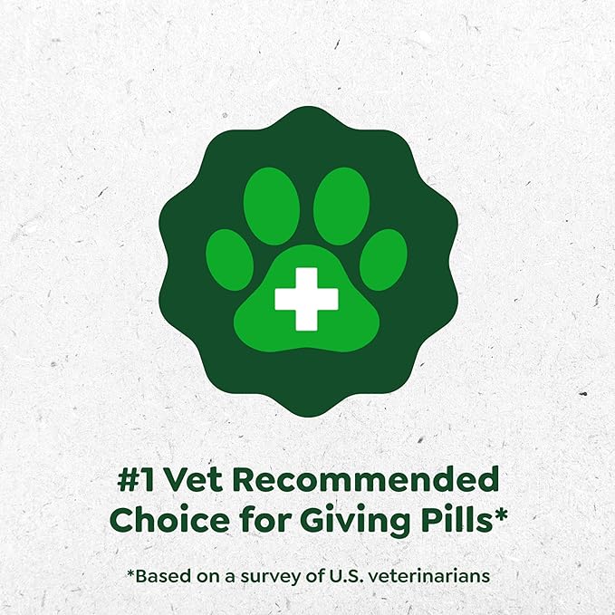 Greenies Pill Pockets for Dogs, Large Size Soft Dog Treats, Hickory Smoke Flavor, 7.9 oz. Pouch