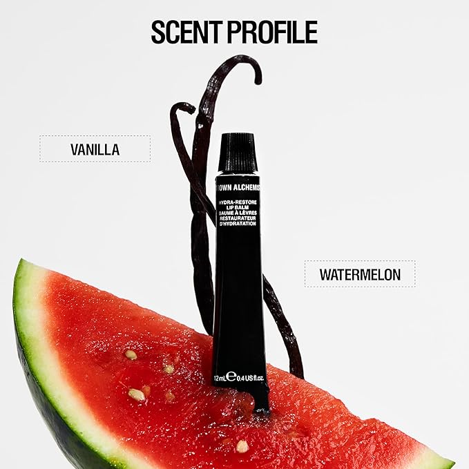 Grown Alchemist Hydra-Restore Lip Balm, Vanilla-Watermelon, 0.4 Ounce (12ml)