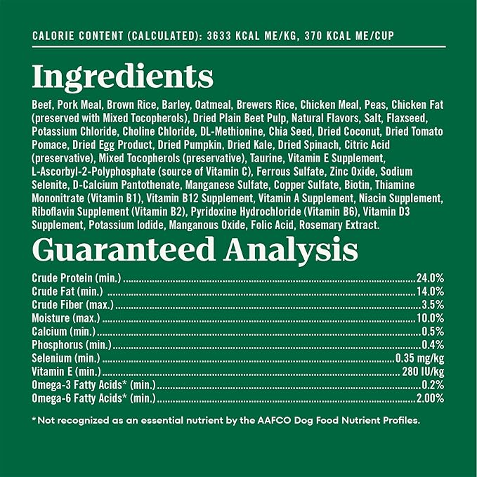 Nutro Natural Choice Adult Dry Dog Food, Beef & Brown Rice Recipe, 28 lb. Bag