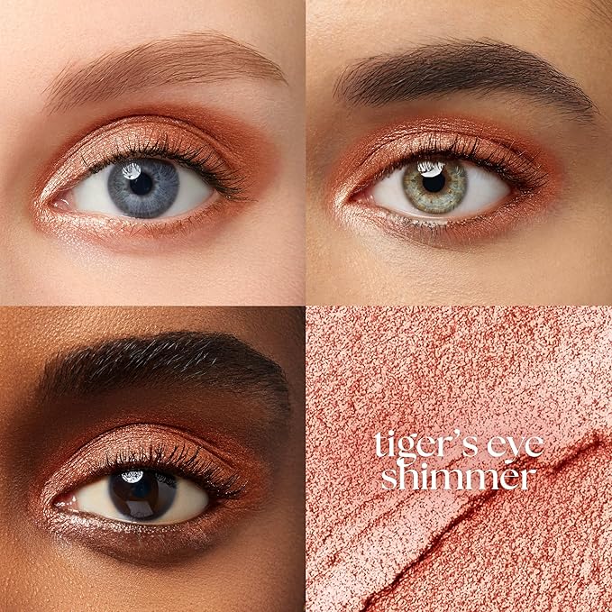 Julep Eyeshadow 101 Cream-to-Powder Waterproof Shadow Stick ??Tiger's Eye Shimmer ??Long-Lasting, Crease-Proof, Golden Orange Shimmer Cream Eyeshadow with Built-in Smudger