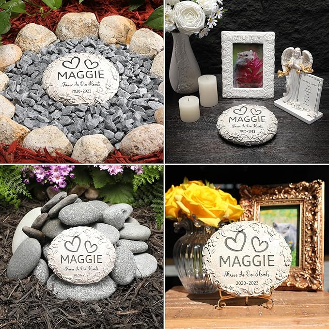 Personalized Gerbil Memorial Stone, Pet Grave Marker Gerbil, Gerbil Headstone, Gerbil Tombstone, Gerbil Gravestone, Gerbil Memorial Gifts